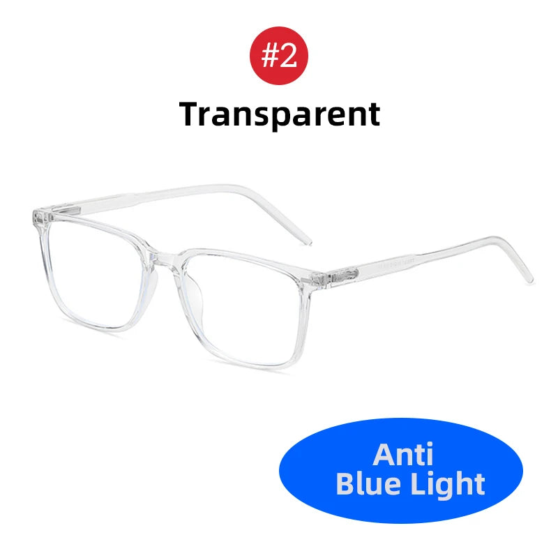 Óculos Anti Luz Azul  | Estilo Transparente e Fashion