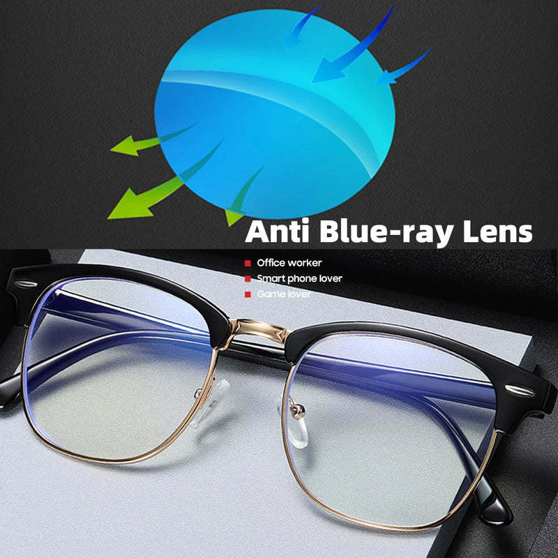 Óculos Anti Luz Azul VIVIBEE - Proteção e Estilo para Seus Olhos